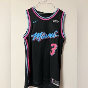 Black Miami Dwyane Wade Vice Jersey